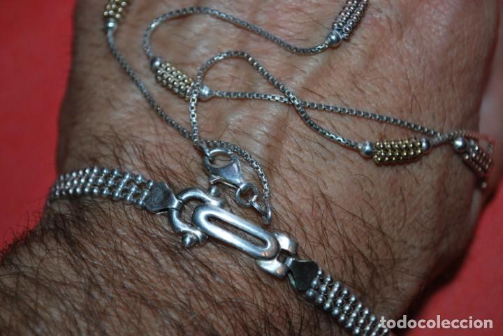 Joyeria: Collar y Pulsera de PLATA . - Foto 9