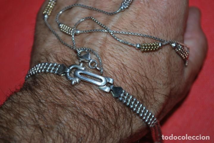 Joyeria: Collar y Pulsera de PLATA . - Foto 10