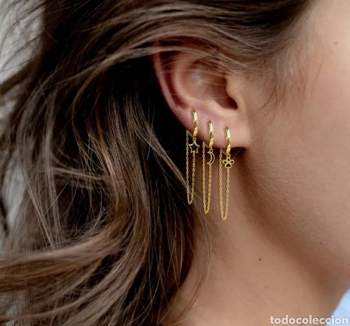 Joyeria: Pendientes de Plata Lunas ENV&Iacute;O GRATIS!! - Foto 4