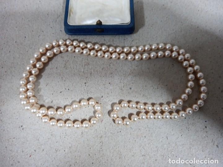 Joyeria: AUTENTICO ...ANTIGUO... Y BONITO COLLAR DE PERLAS - Foto 2