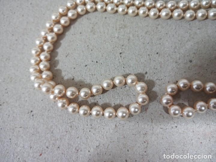 Joyeria: AUTENTICO ...ANTIGUO... Y BONITO COLLAR DE PERLAS - Foto 3