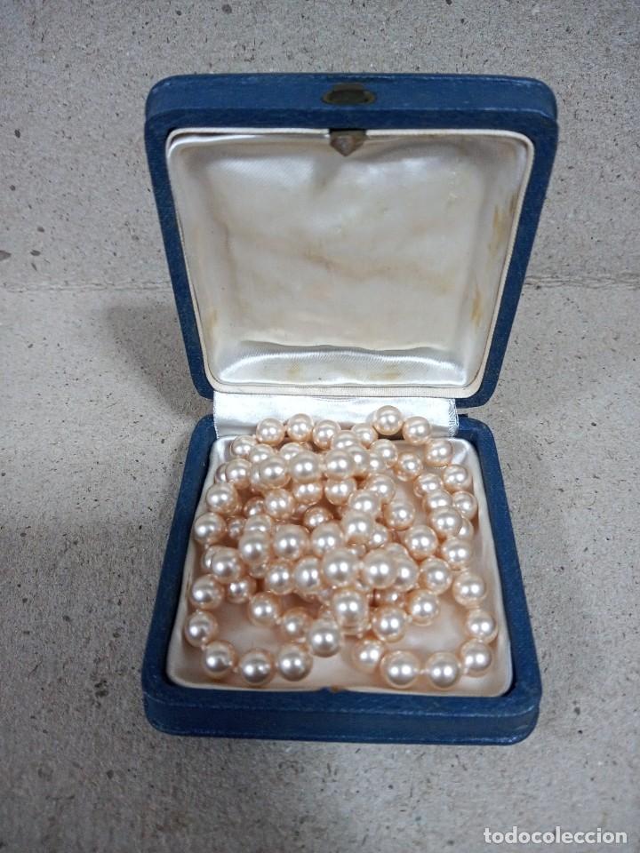 Joyeria: AUTENTICO ...ANTIGUO... Y BONITO COLLAR DE PERLAS - Foto 9