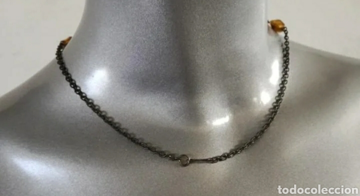 Joyeria: Collar de Plata con 5 piezas de &Aacute;gatha Pulida. - Foto 9