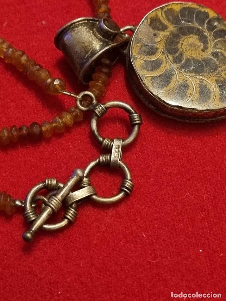 Joyeria: Colgante deplata con fisil dentro. - Foto 3