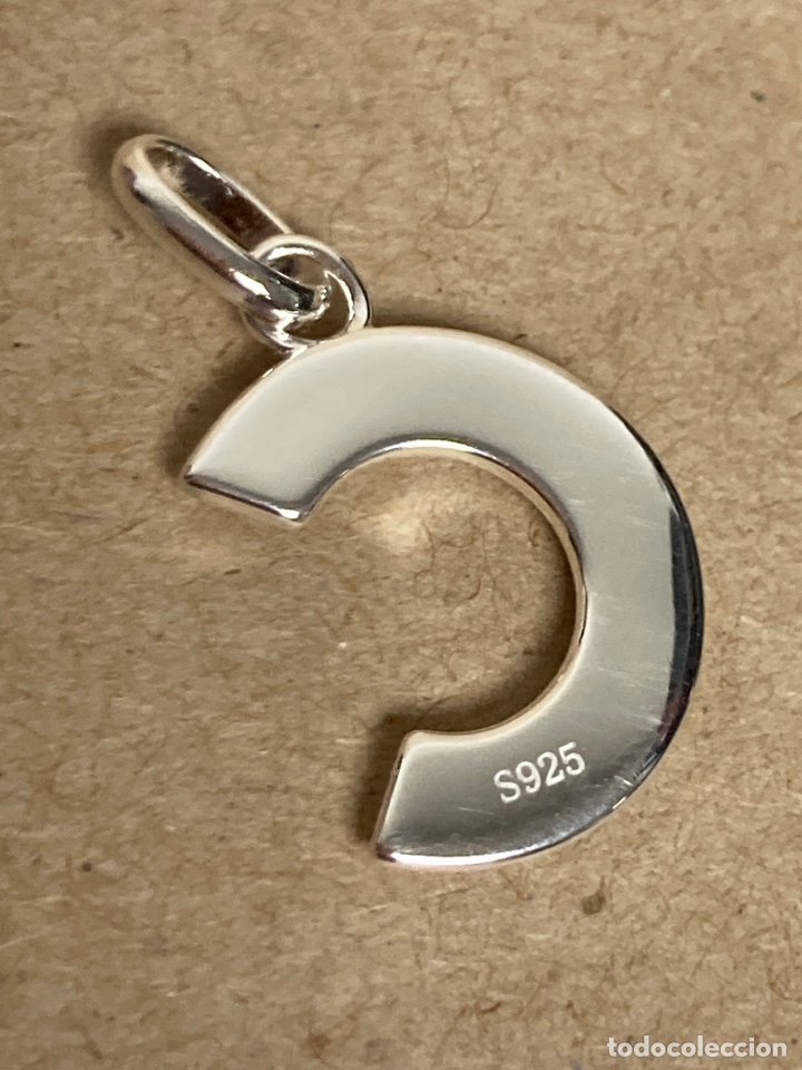 Joyeria: Colgante de plata letra C - Foto 2