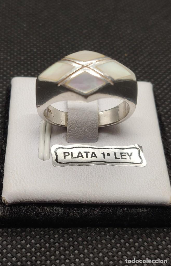 Joyeria: Anillo vintage de plata de ley 925 ( anacardo ) - Foto 1
