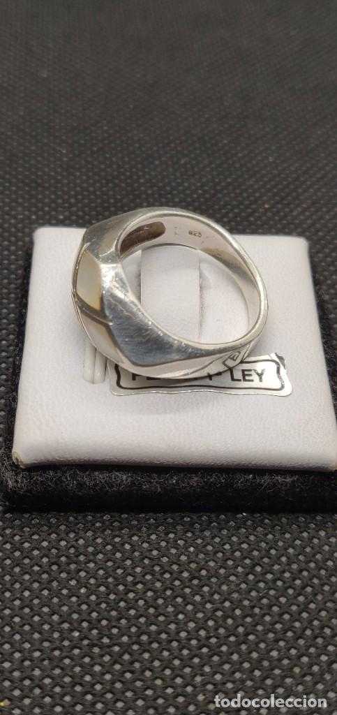 Joyeria: Anillo vintage de plata de ley 925 ( anacardo ) - Foto 7