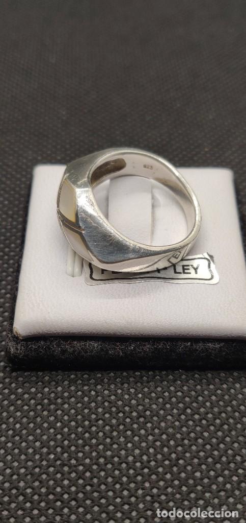 Joyeria: Anillo vintage de plata de ley 925 ( anacardo ) - Foto 11