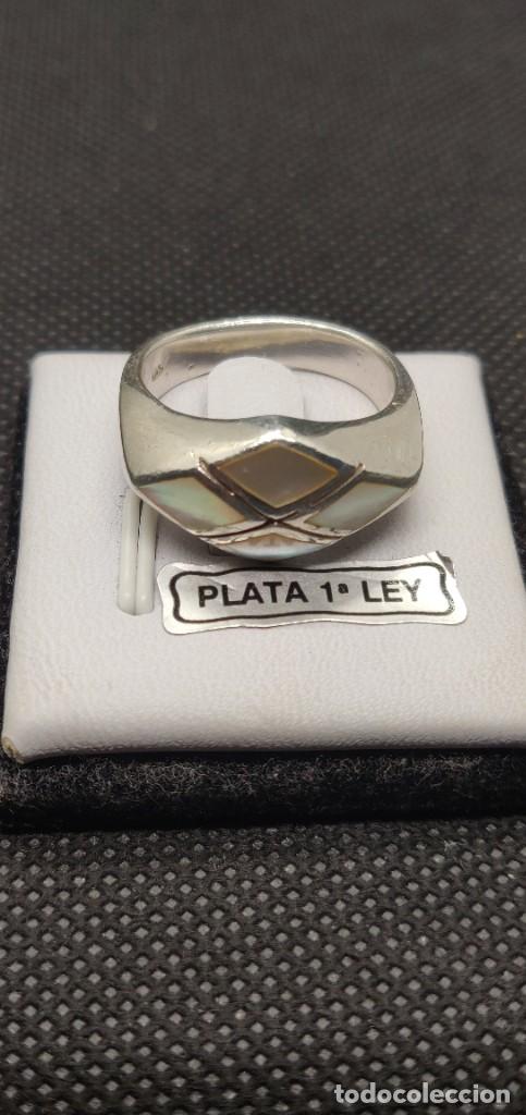 Joyeria: Anillo vintage de plata de ley 925 ( anacardo ) - Foto 9