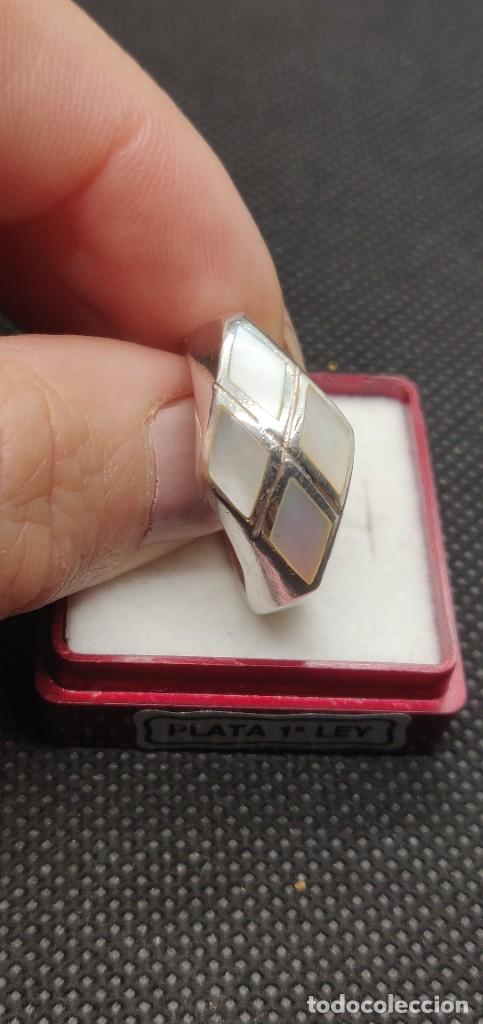 Joyeria: Anillo vintage de plata de ley 925 ( anacardo ) - Foto 13