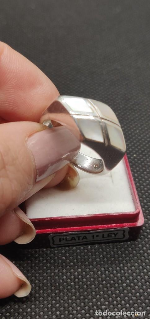 Joyeria: Anillo vintage de plata de ley 925 ( anacardo ) - Foto 3