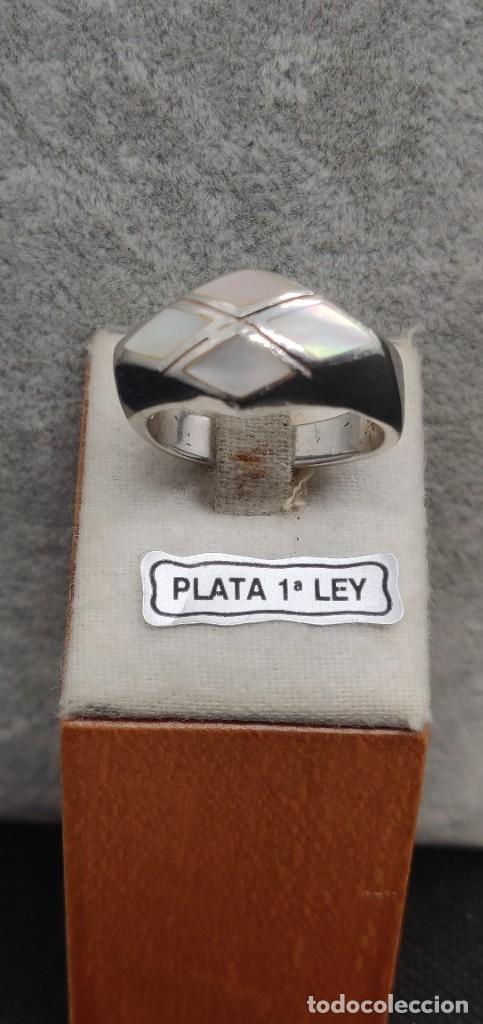 Joyeria: Anillo vintage de plata de ley 925 ( anacardo ) - Foto 2