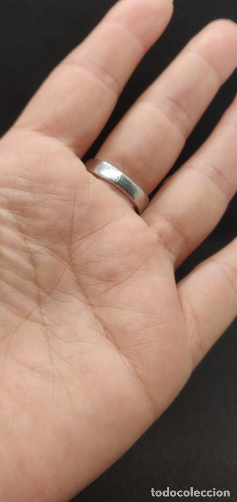 Joyeria: Anillo vintage de plata de ley 925 ( anacardo ) - Foto 5