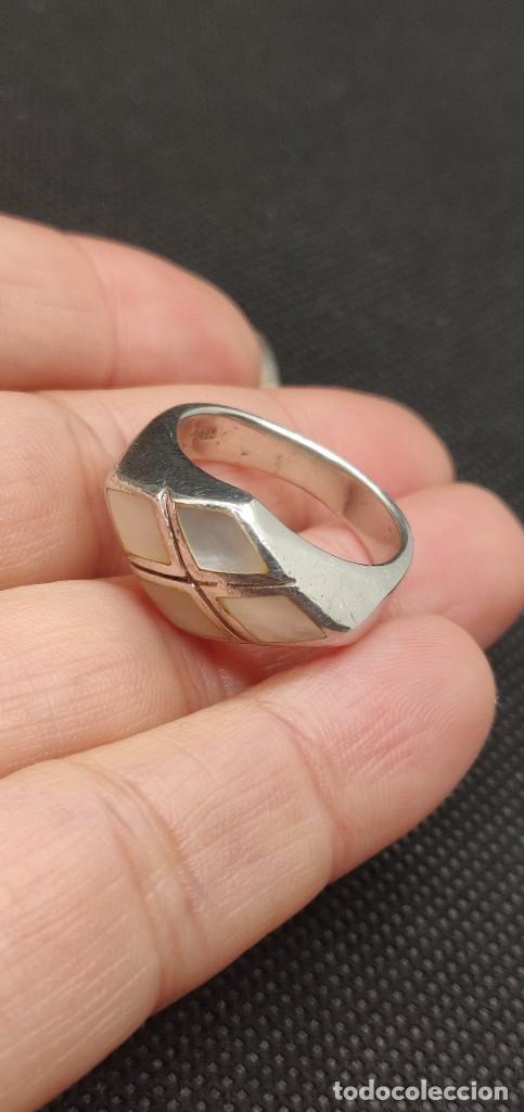 Joyeria: Anillo vintage de plata de ley 925 ( anacardo ) - Foto 15