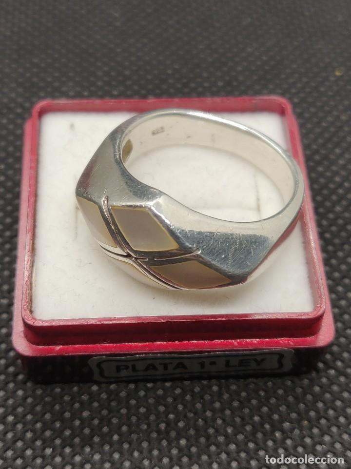 Joyeria: Anillo vintage de plata de ley 925 ( anacardo ) - Foto 22