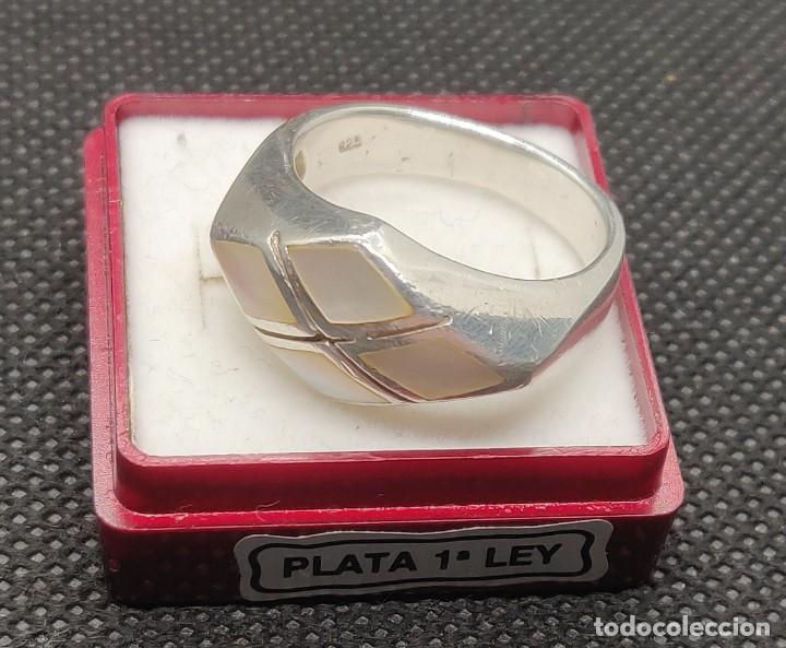 Joyeria: Anillo vintage de plata de ley 925 ( anacardo ) - Foto 23