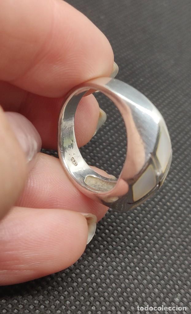 Joyeria: Anillo vintage de plata de ley 925 ( anacardo ) - Foto 25