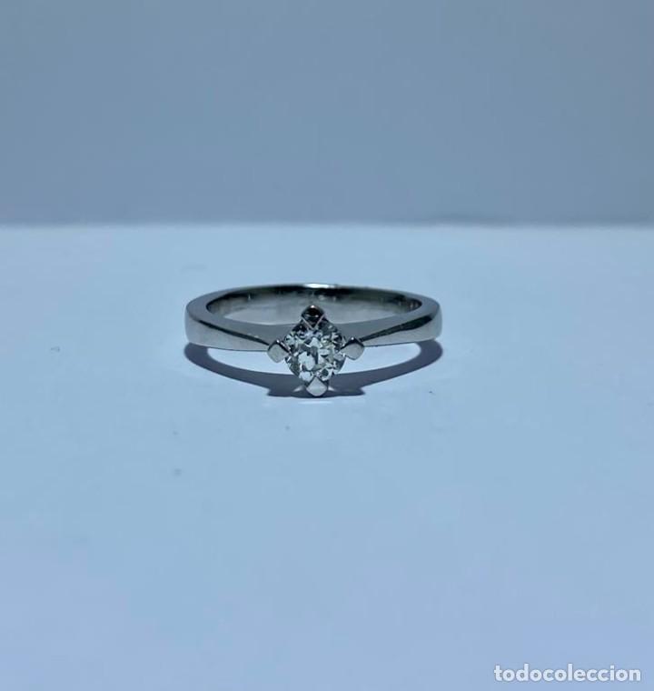 Joyeria: Anillo 4 garras con diamante - Foto 1