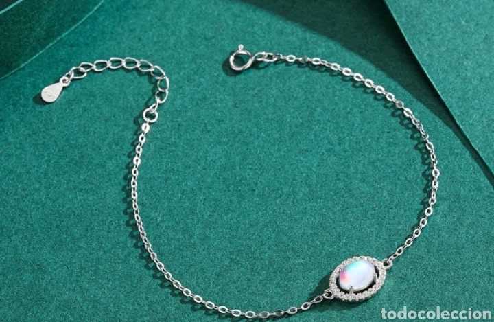 Joyeria: Pulsera de Plata y piedra Lunar ENV&Iacute;O GRATIS!! - Foto 3