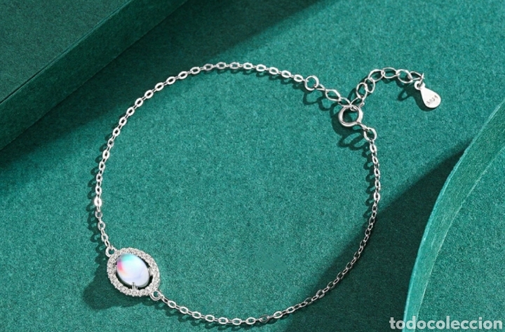Joyeria: Pulsera de Plata y piedra Lunar ENV&Iacute;O GRATIS!! - Foto 1