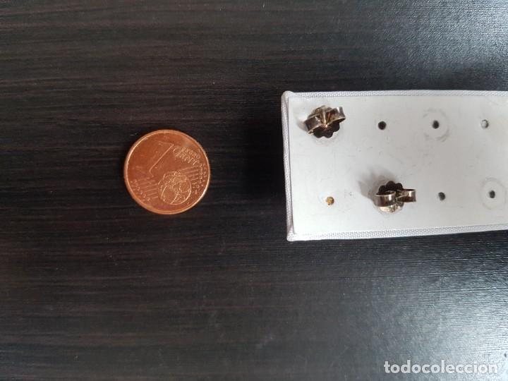 Joyeria: Pendientes de Plata de 1&ordf; Ley con perla de media ca&ntilde;a - Foto 2