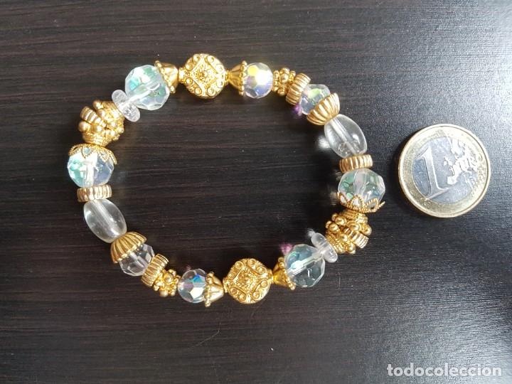 Joyeria: Pulsera con cristales --- el&aacute;stica. --- - Foto 1