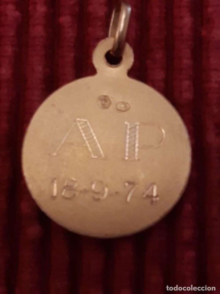 Joyeria: Antigua medalla de oro de 18 quilates - Foto 7 - 308379523