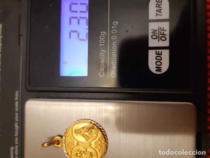 Joyeria: Antigua medalla de oro de 18 quilates - Foto 8 - 308379523