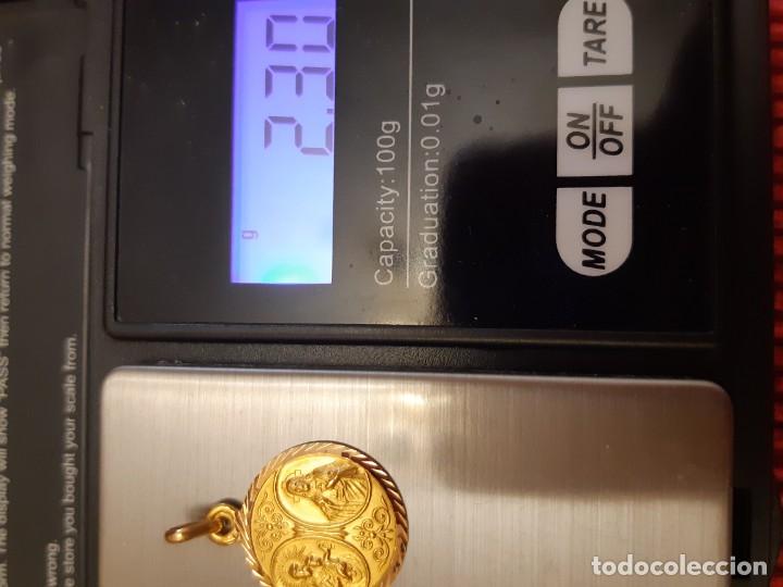 Joyeria: Antigua medalla de oro de 18 quilates - Foto 9 - 308379523
