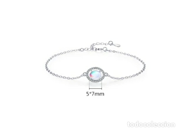 Joyeria: Pulsera de Plata y piedra Lunar ENV&Iacute;O GRATIS!! - Foto 4