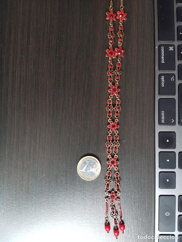 Joyeria: Collar con cristales rojos - Foto 5