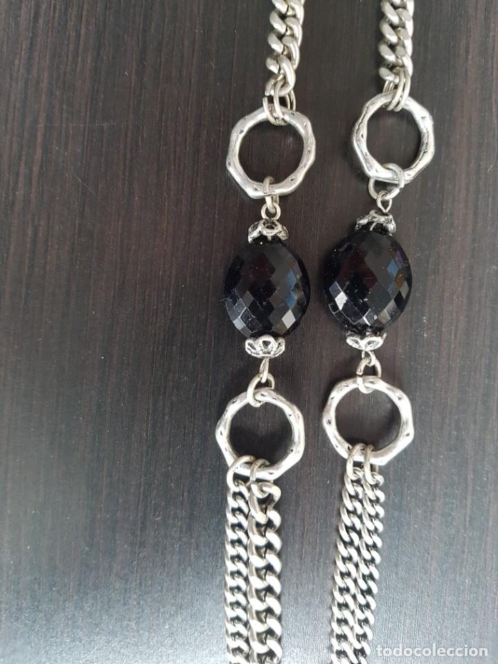 Joyeria: Gran collar --- met&aacute;lico --- - Foto 5