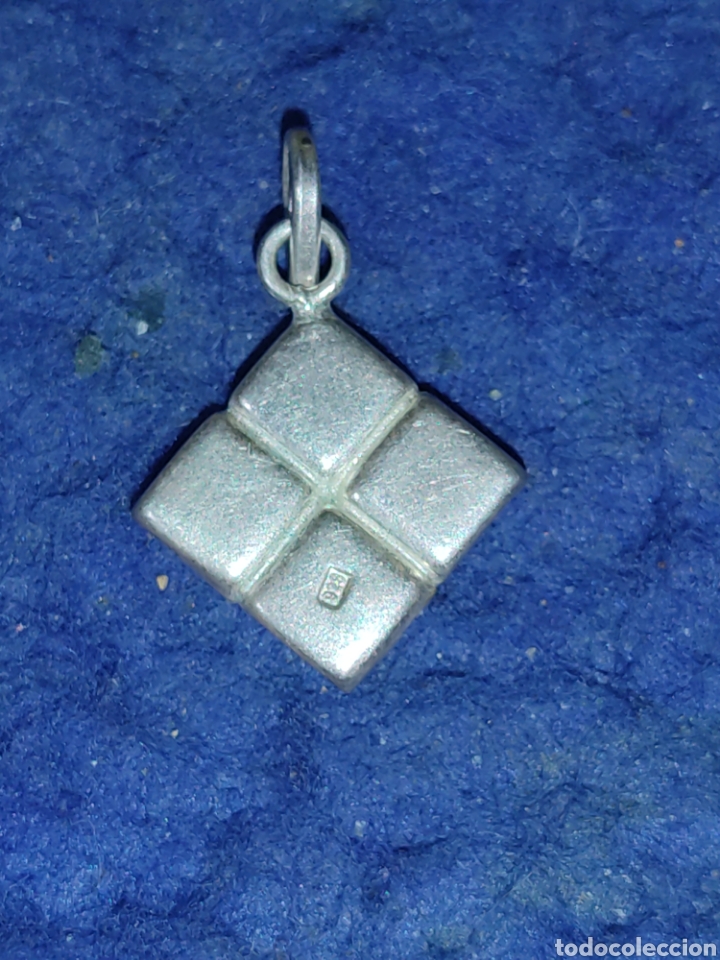 Joyeria: Colgante de plata contrastada 925 y &aacute;mbar. - Foto 4
