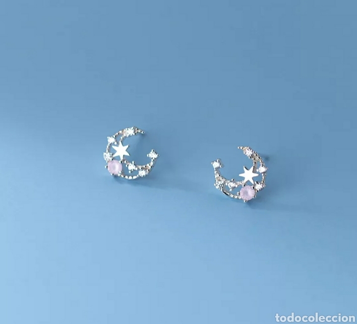 Joyeria: Pendientes Lunas de Plata y Circonitas ENV&Iacute;O GRATIS!! - Foto 3