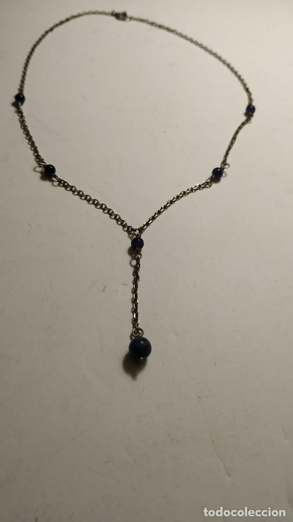 Joyeria: Collar plata y lapislazuli - Foto 6