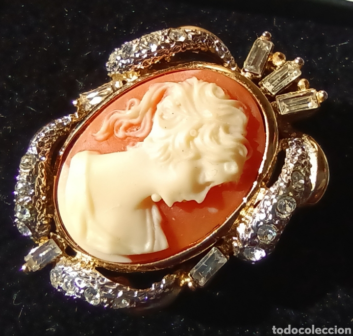 Joyeria: CAMAFEO CHAPADO EN ORO CON CIRCONITAS - Foto 6