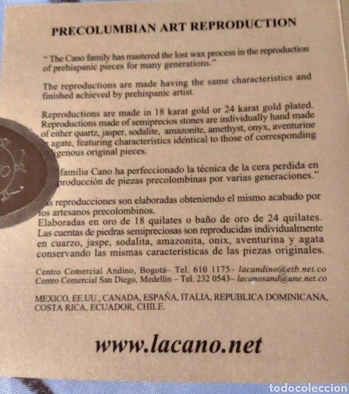 Joyeria: Pendientes precolombinos - Foto 4