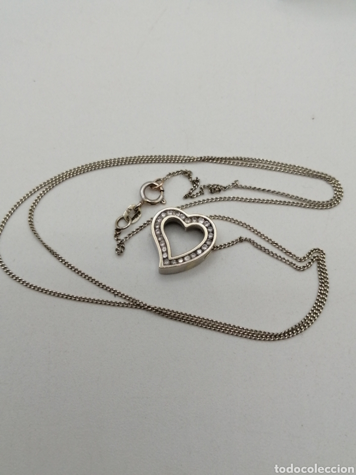 Joyeria: Cadena y colgante oro 9k y diamantes - Foto 3