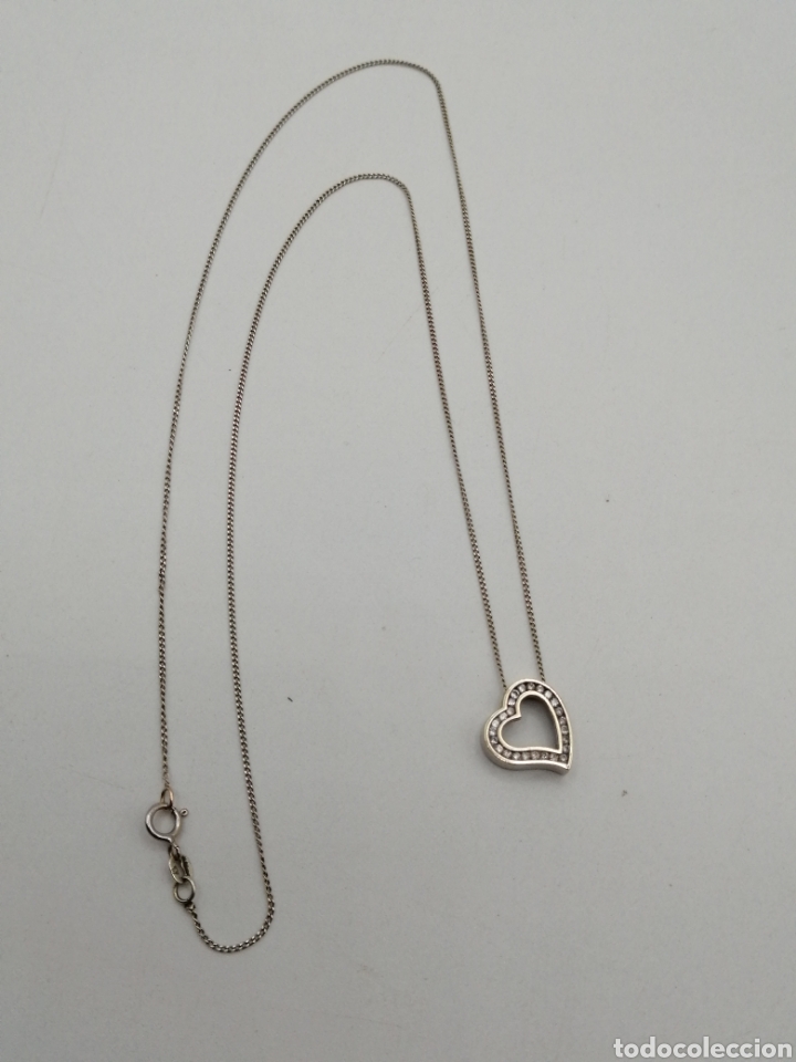 Joyeria: Cadena y colgante oro 9k y diamantes - Foto 4