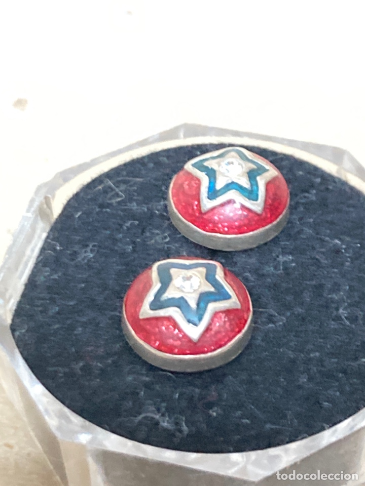 Joyeria: Pendientes de plata y esmalte - Foto 2
