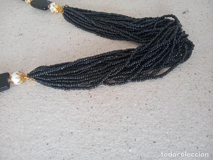 Joyeria: COLLAR DE CRISTAL O AZABACHE. ETNICO - Foto 6