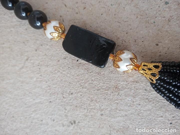 Joyeria: COLLAR DE CRISTAL O AZABACHE. ETNICO - Foto 8