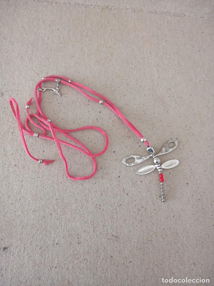 Joyeria: BONITO COLLAR DE METAL VINTAGE LIBELULA - Foto 1
