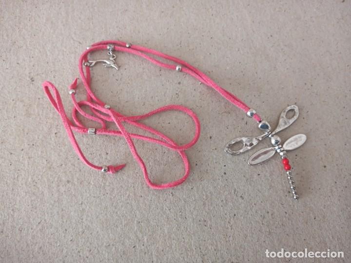Joyeria: BONITO COLLAR DE METAL VINTAGE LIBELULA - Foto 2