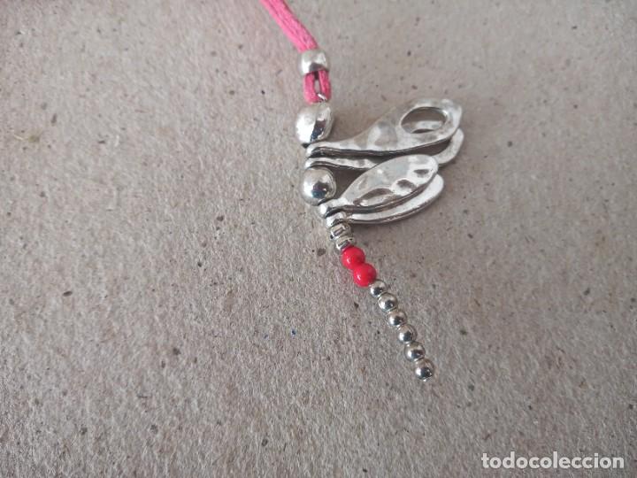 Joyeria: BONITO COLLAR DE METAL VINTAGE LIBELULA - Foto 7