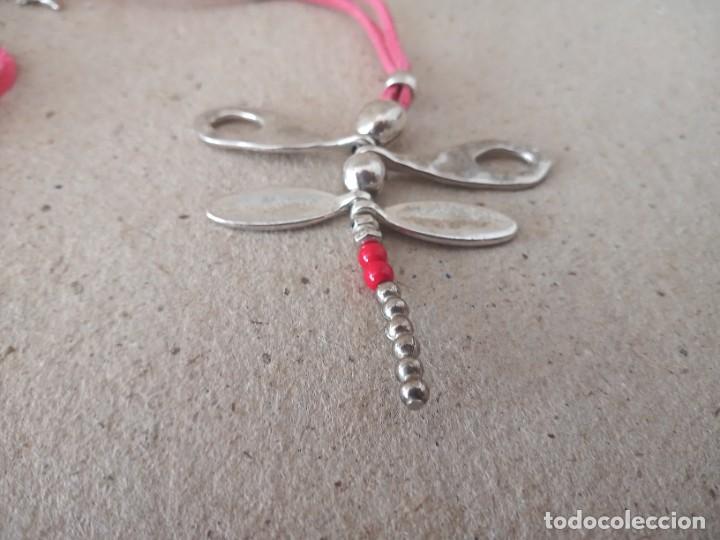 Joyeria: BONITO COLLAR DE METAL VINTAGE LIBELULA - Foto 9