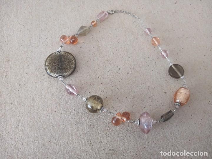 Joyeria: Collar. De cristal y piedras VINTAGE - Foto 2