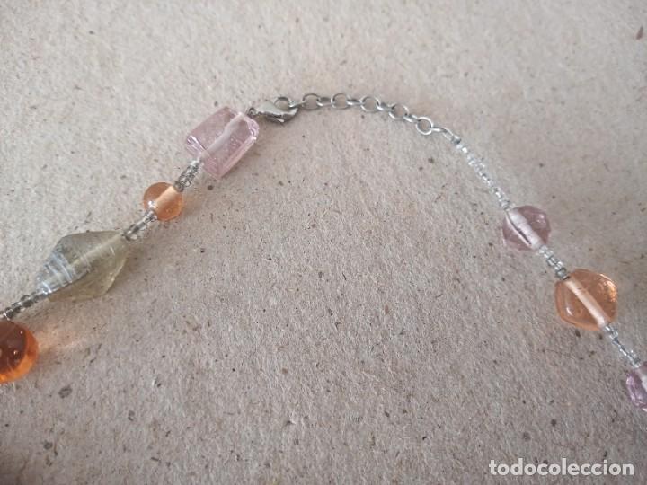 Joyeria: Collar. De cristal y piedras VINTAGE - Foto 4