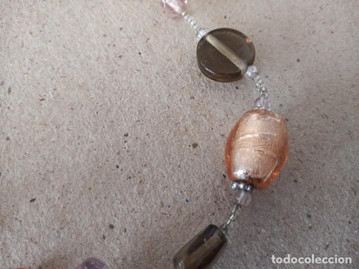 Joyeria: Collar. De cristal y piedras VINTAGE - Foto 5