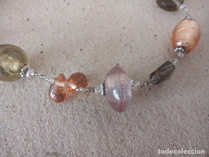 Joyeria: Collar. De cristal y piedras VINTAGE - Foto 6